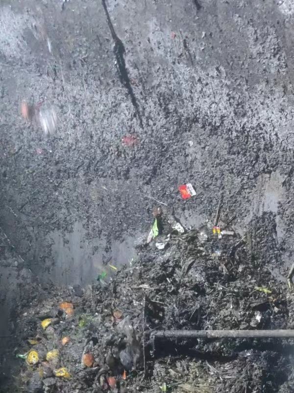 博山污水池清理